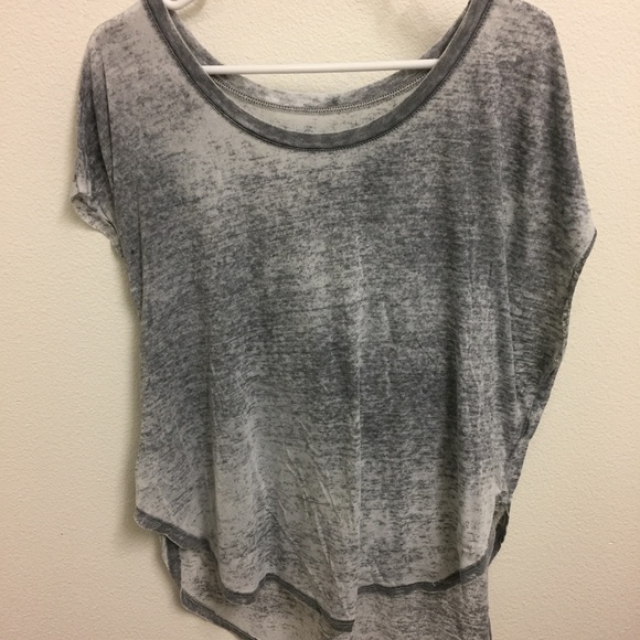 Mouchette Tops - Vintage Gray Tee
